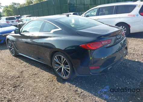 2017 Infiniti Q60 3.0T Premium z USA, uszkodzony, nr VIN JN1EV7EL1HM550270